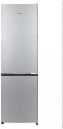 Indesit Combină frigorifică 250lt NoFrost Î180xL54xA57.6cm. Inox INKF8251S4E