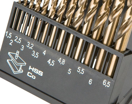 Neo Tools Set of 13 Drills Cobaltium for Metal