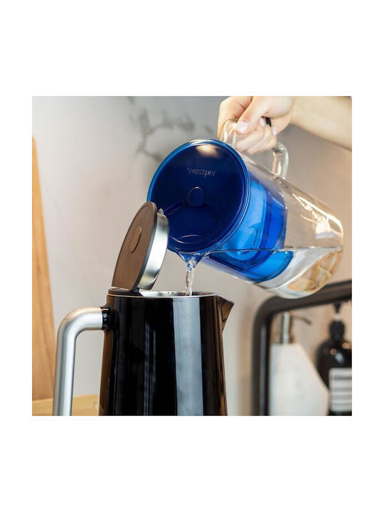Wessper Crystal Jug with 1 Replacement Filter 2500ml