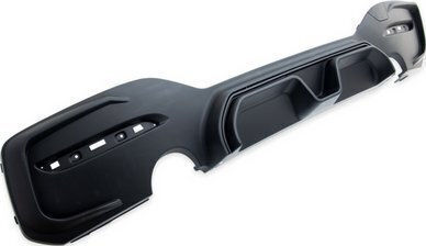 Mtuning Rear Diffuser Matt Black Bmw 1 F20 F21 Facelift 2015-2019