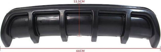 Mtuning_f Difuzor Universal Pentru Bumperul Din Spate Negru 66 Cm