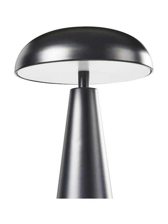 Beliani Dekorative Lampe Schwarz