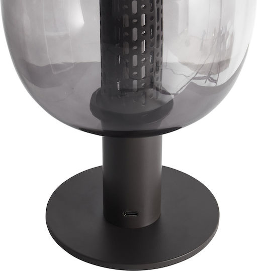 Beliani Lustră Decorativă Negru