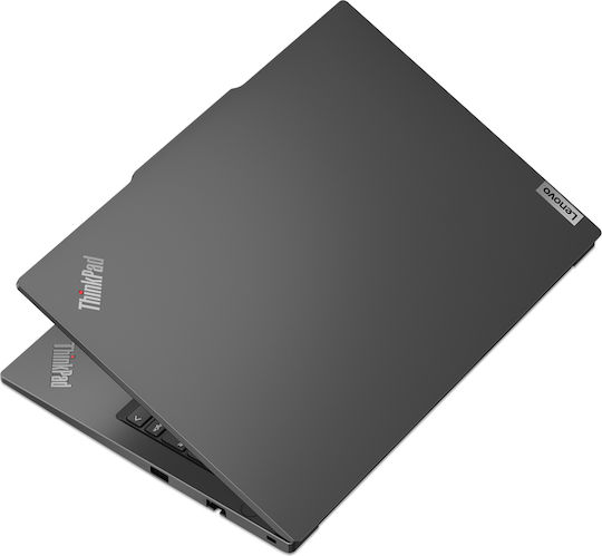 Lenovo ThinkPad E14 Gen 5 (Intel) 14" IPS FHD+ (Ryzen 3-7330U/8GB/256GB SSD/W11 Pro) Графитно черно (US Клавиатура)