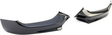Mtuning Προεκτάσεις Μπροστινού Προφυλακτήρα Gloss Black Bmw 1 F20 F21 Facelift 2015-2019