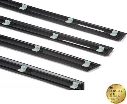 Mtuning Черен Комплект Странични Поли 6 Bmw 3 E36 1990-1998