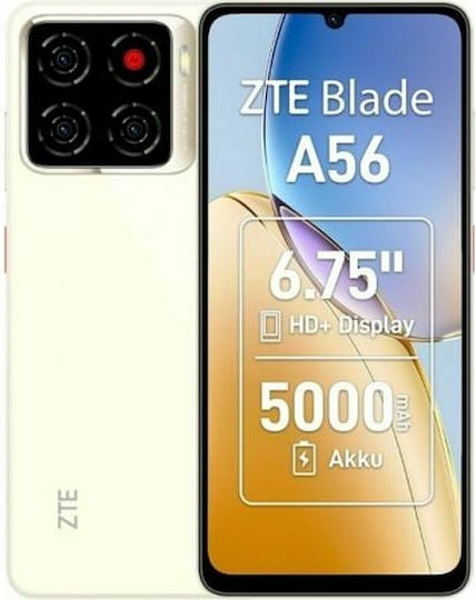 ZTE Blade A56 Dual SIM (4/128GB) Floating Gold