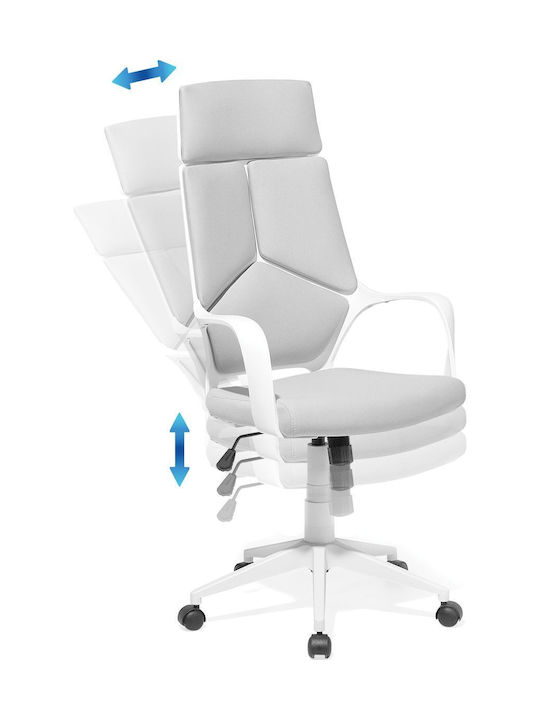Office Chair with Adjustable Arms Gray