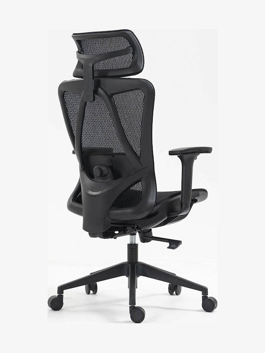 Office Products Stuhl Büro mit Verstellbaren Armen Black