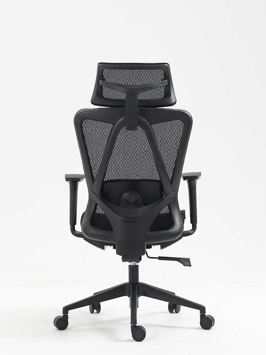 Office Products Stuhl Büro mit Verstellbaren Armen Black