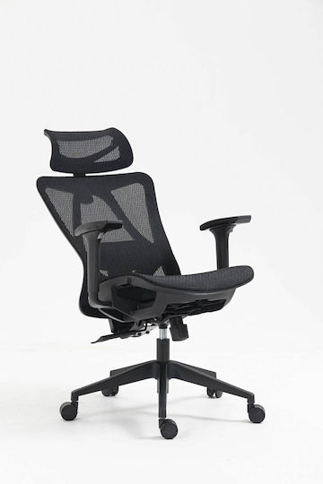 Office Products Office Chair with Adjustable Arms Black