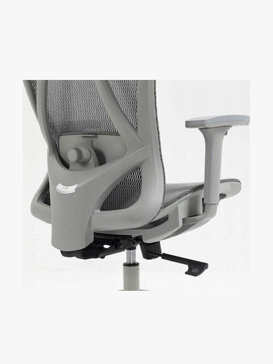 Office Products Office Chair with Adjustable Arms Gray