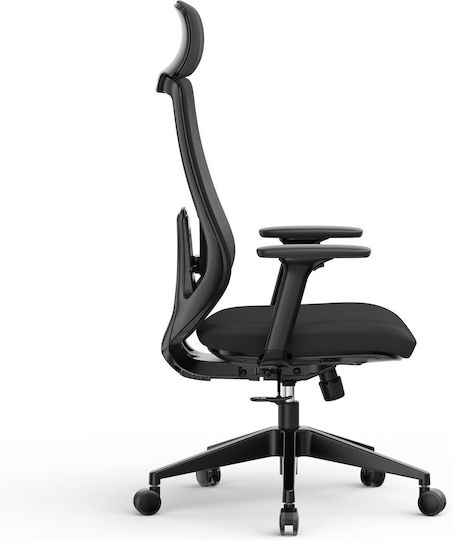 SENSE7 Nakai Bürostuhl mit Einstellbaren Armen Schwarze
