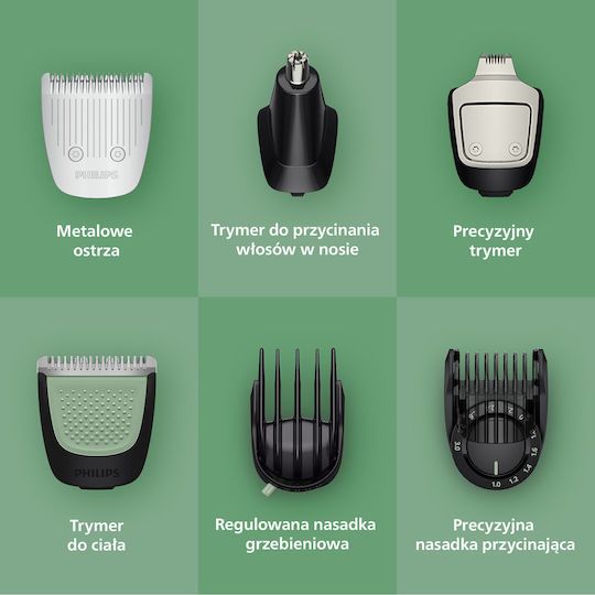Philips Series 7000 Машинка за Подстригване Сива MG7935/15