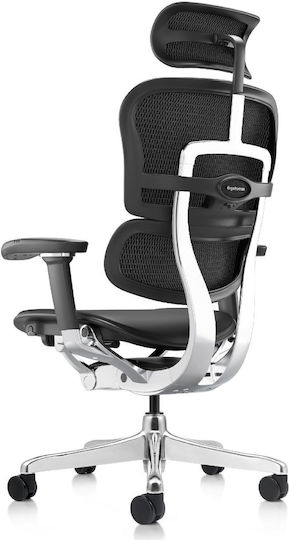 Ergohuman 2 Elite Plus Scaun De Birou De Director Cu Brațe Reglabile Negru