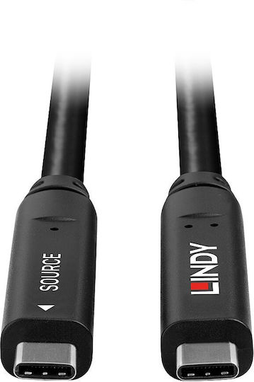 Cable Lindy Usb 3.2 Gen.2 Dp 1.4 Hybrid 10m
