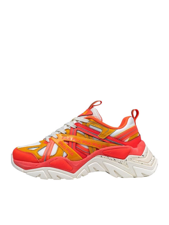 FILA Electrove 2 Chunky Sneakers Mauve Coral Pink