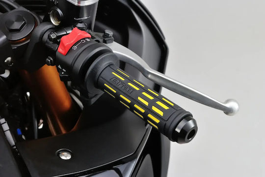 Daytona Γκριπ Ανοιχτά Αντίβαρα Τιμόνι 22mm Μήκος:12,2cm Grippy Grip Tapered 25165