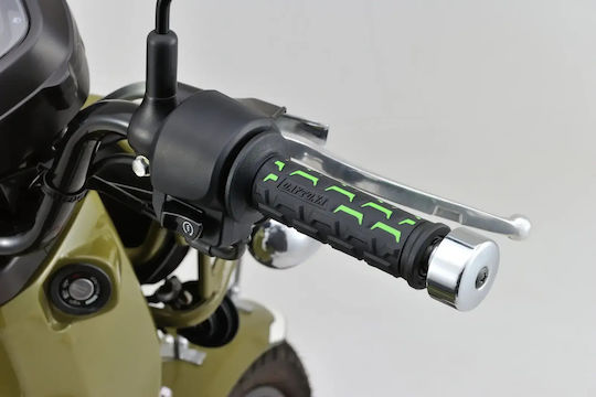 Daytona Γκριπ Ανοιχτά Αντίβαρα Τιμόνι 22mm Μήκος:12,2cm Grippy Grip Tapered 25178