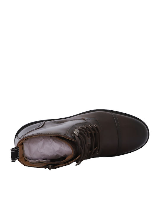 Pepe Jeans Logan Μποτάκια Casual Καφέ PMS50237-878