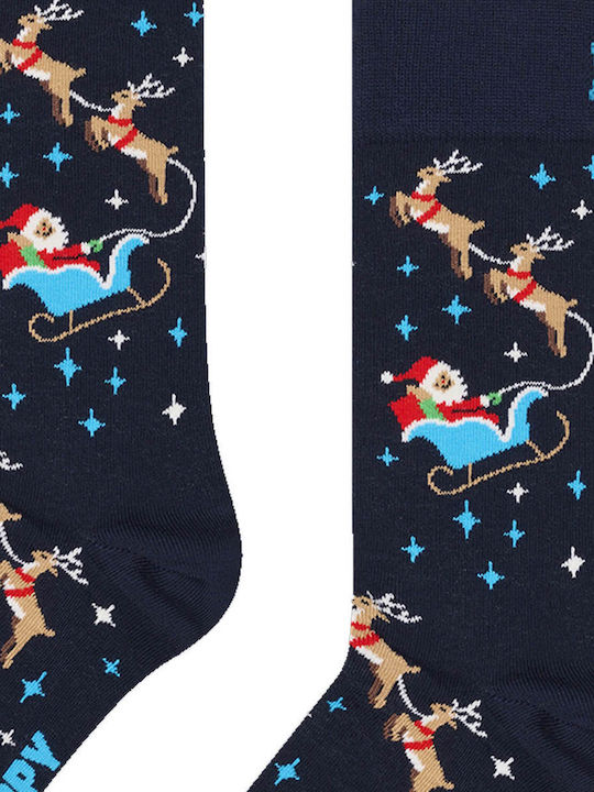 Happy Socks Χριστουγεννιάτικες Κάλτσες Πολύχρωμες