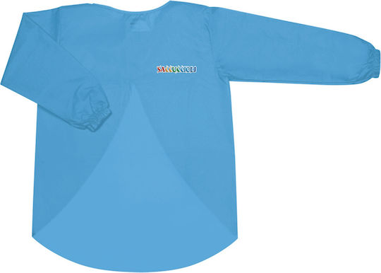 Long-Sleeve Painting Apron Made of Polyester 4 Colors Available