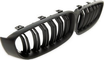 Mtuning Double Front Grille Bar Matte Black Bmw 3 F34 2013-2020