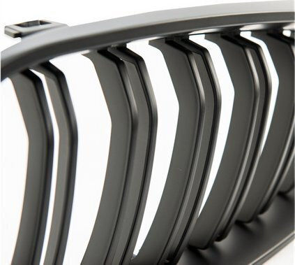 Mtuning Double Front Grille Bar Matte Black Bmw 3 F34 2013-2020