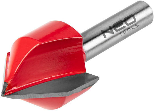 V-Groove Cutter Bit TCT 25.4 x 25.4 mm 8 mm Shank