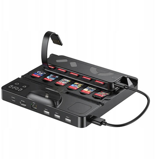 Unitek Switch Charging Station Switch Game Card Reader
