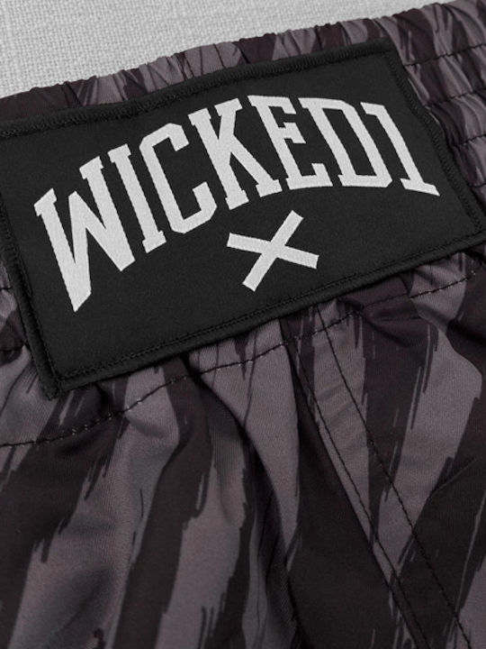 Wicked1 Shorts Kick/Thai-Boxen Schwarz