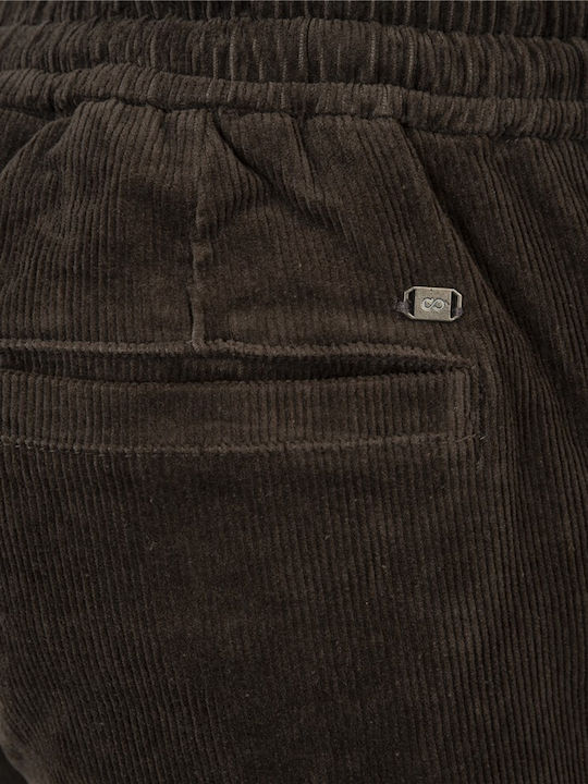 Pantalon Bărbați Chino Elastic Gri