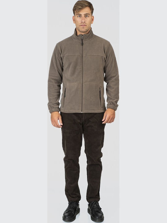 Pantalon Bărbați Chino Elastic Gri