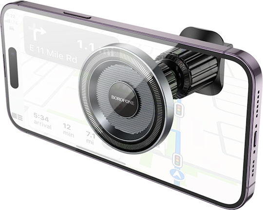 Borofone Car Mobile Mount with Magnet Black