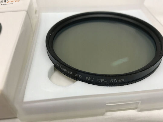 Walimex Pro Φίλτρo CPL Διαμέτρου 67mm με Επίστρωση MC (Multi-Coated) για Φωτογραφικούς Φακούς