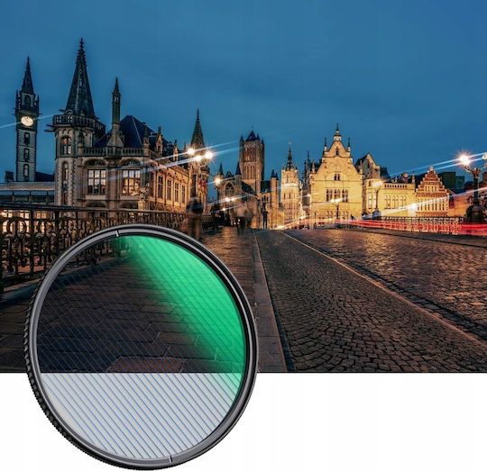 K&F Concept Coloured Special Effects Lens Filter Diameter 55mm with MRC Coating Scratch Resistant for Camera Lenses