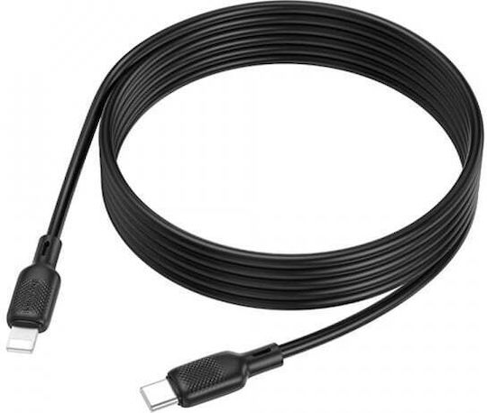 Borofone USB-C zu Lightning Kabel 27W Schwarz 2m