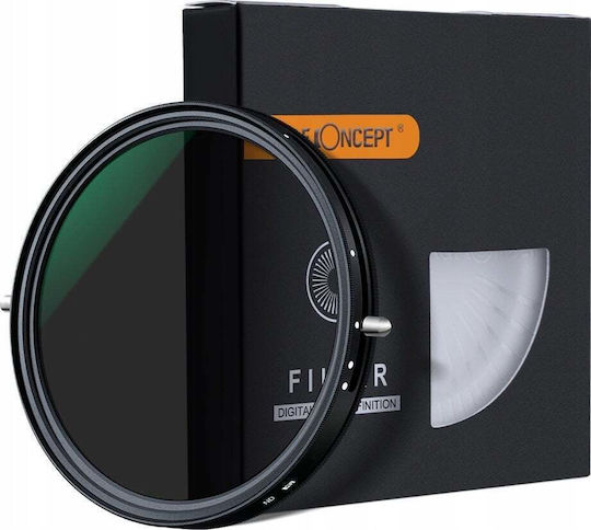 K&F Concept CPL Objektivfilter Durchmesser 62mm mit MRC Beschichtung (Kratzfest) für Fotografische Fächer