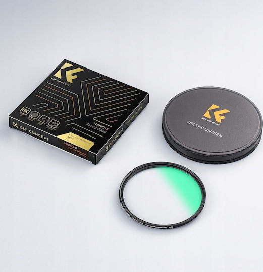 K&F Concept Филтър UV с Диаметър 67mm с Покритие MRC (Устойчиво на Надраскване) за Фотографски Обективи