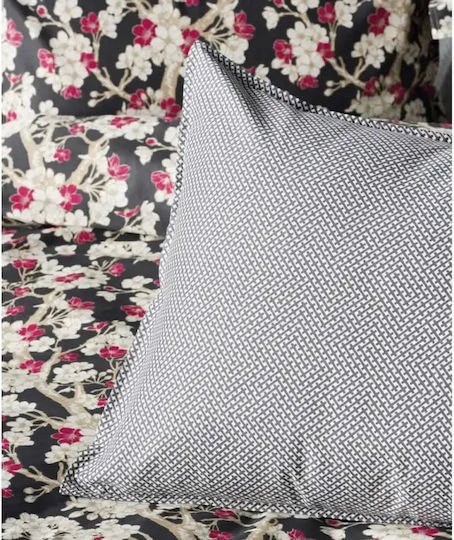 Kentia Umeko A Σετ Oxford Anthracite Grey - White 50x70cm 000079936