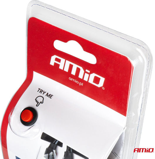 Benzi Laterale LED Auto Albastre 2x30cm 12V Amio-04578
