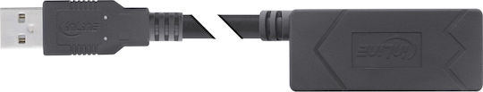 Manhattan USB 2.0 Кабел USB-A мъжки - USB-A женски 7.5м