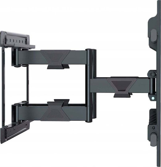 Art AR-92XL Βάση Τηλεόρασης Τοίχου έως 120" Ασημί