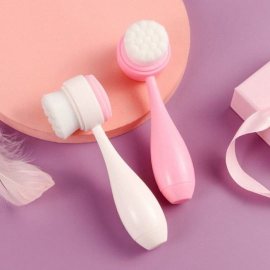 ecarla Double Sided Silicone Facial Cleaning Brush 1 Piece