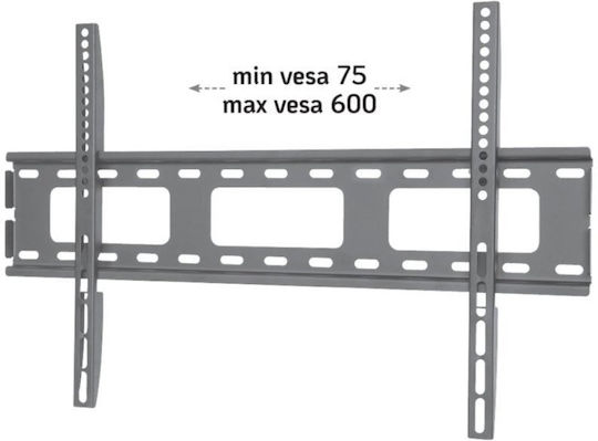 Techly ICA-PLB 132L2 Βάση Τηλεόρασης Τοίχου έως 65" και 50kg