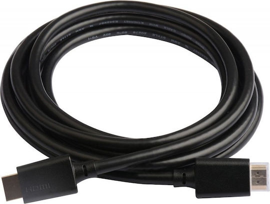 Techly HDMI 2.1 Ultra High Speed 48Gbps 4K 120Hz HDR VRR Cable HDMI male - HDMI male 3m Μαύρο