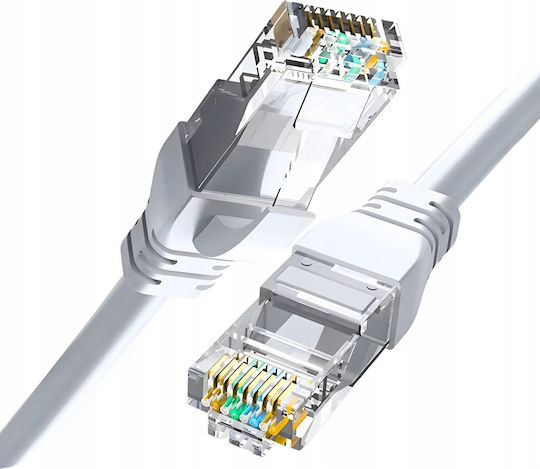 Montis U/UTP Cat.5e Ethernet Network Cable 2m White