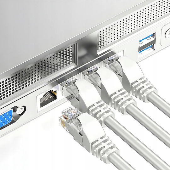 Montis U/UTP Cat.5e Ethernet Network Cable 20m White