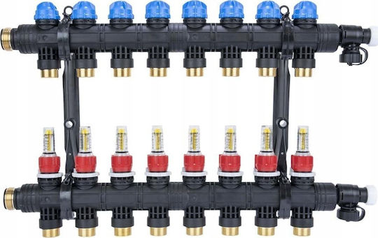 Afriso Afriso Διανομέας Procalida Ef1 K 8 Κυκλώματα Θέρμανσης G1" 0 2÷1 6 L Min 81268