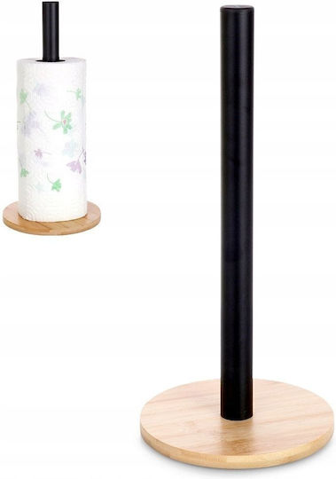 Vilde Metallic Paper Towel Holder Black